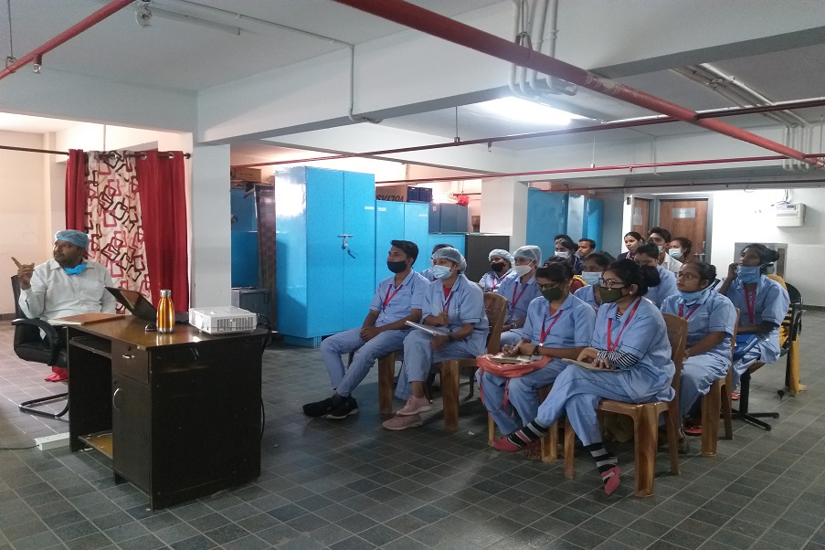 NURSING STAFF TRAINING SESSION-HERITAGE HOSPITAL